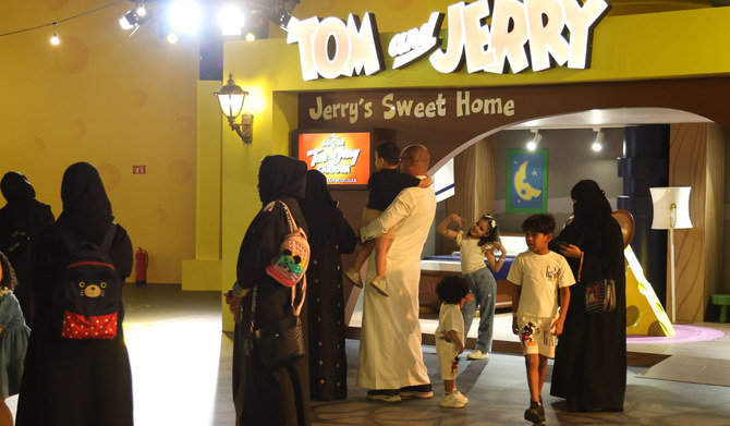 Tom and Jerry music delights visitors at Warner Bros. Discovery zone in Jeddah Season. (Supplied)