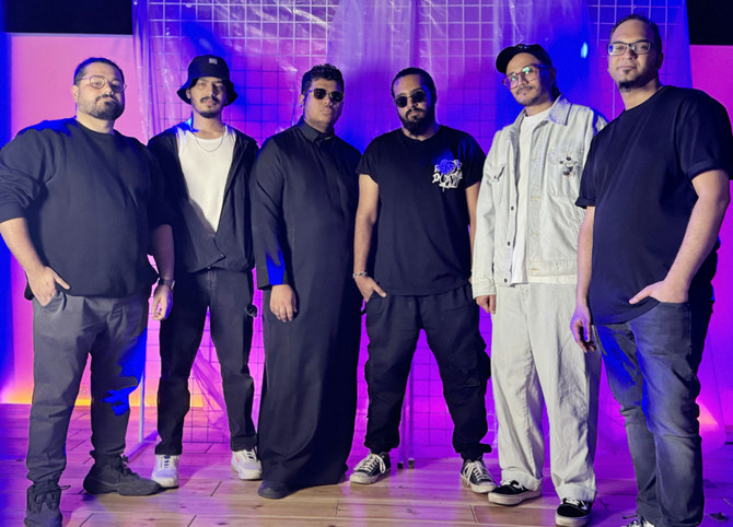 Formed in 2019, Ana.n7n blends rock with traditional Arabic music, with Hejazi lyrics and societal themes. (Supplied)