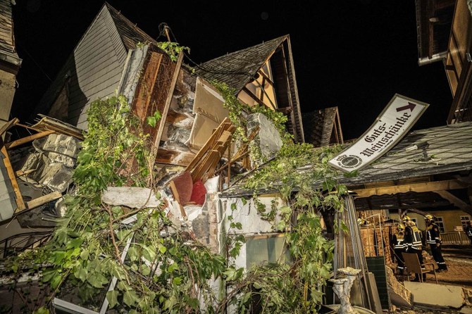 German hotel collapse in Moselle wine valley kills two, traps others