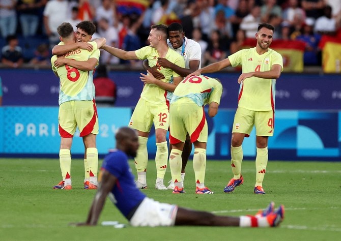 Spain takes gold after 5-3 win against France in Olympic men’s soccer final