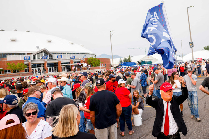 Trump campaign projects confidence and looks to young male voters for an edge on Harris