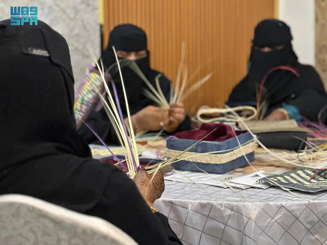 Saudi women in Najran weave success in wicker revival