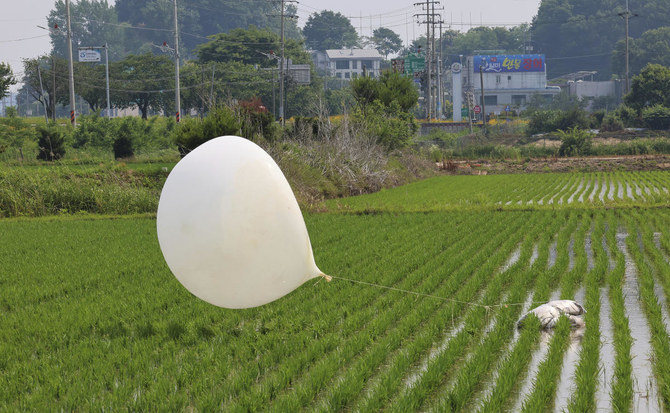 North Korea flies more trash balloons toward South Korea