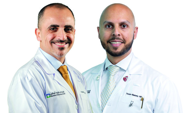 Left, Dr. Houssam Younes and Dr. Yazan Aljabery