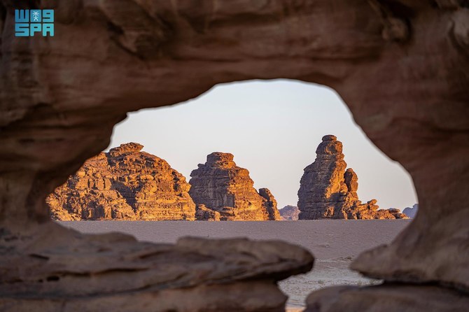 Rock arches in Tabuk showcase geological wonders