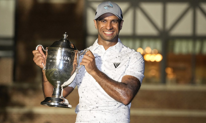 England’s Rai wins PGA Wyndham title as Greyserman collapses