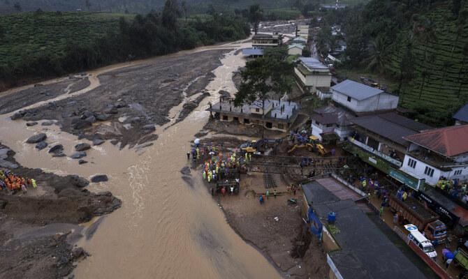 Study finds rains that led to deadly Indian landslides were made worse by climate change