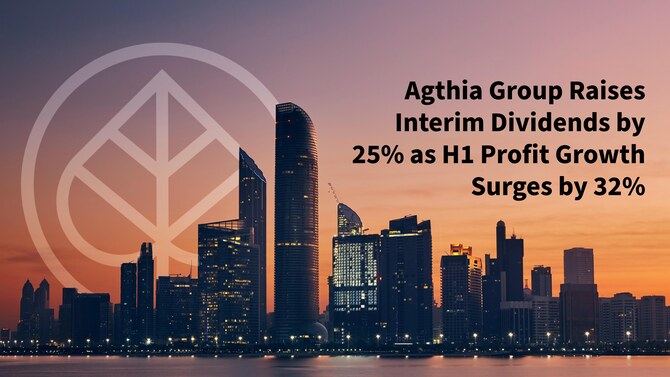 Agthia Group reports 14.7% YoY net revenue growth, 31.8% YoY group net profit growth during first half of 2024