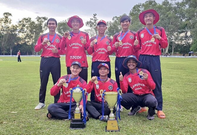 Green shoots of cricket in Laos