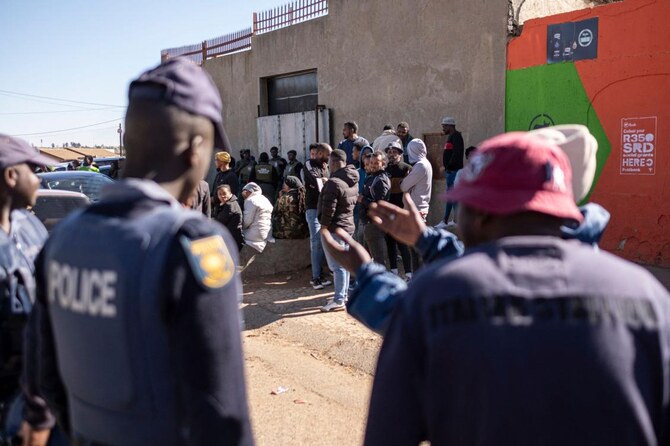 South Africa drops charges against 95 Libyans who were arrested at an illegal military camp