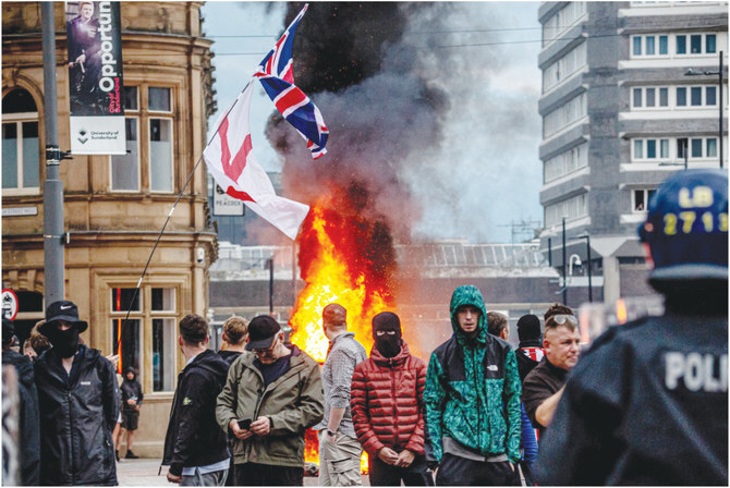 15-year-old boy becomes first to be charged with rioting following recent UK unrest