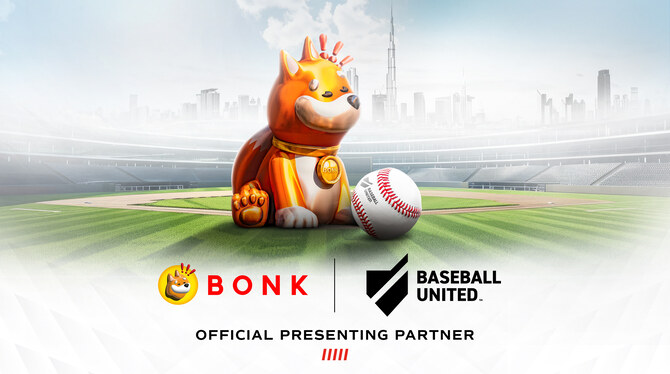 Dubai-based Baseball United announces BONK as presenting partner for its inaugural season