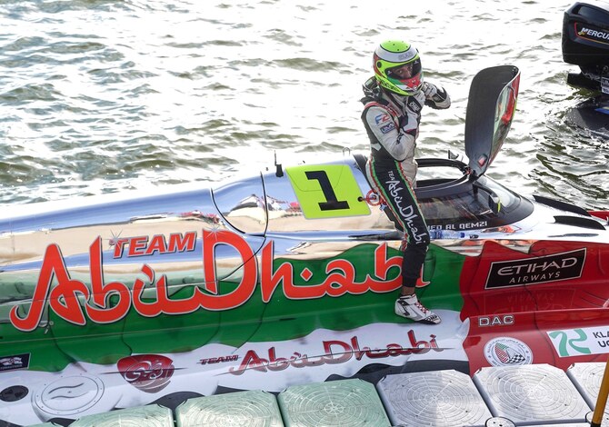 UAE’s Al-Qemzi clings on to powerboat championship hopes as Wiberg claims dramatic victory in Lithuania