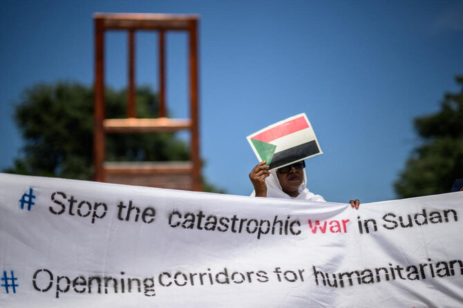 Sudan’s government said it will send a delegation to Cairo for discussions with US and Egyptian officials on Monday. (File/AFP)