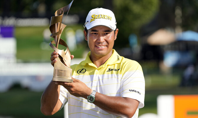 Matsuyama survives wobble to clinch St. Jude Championship