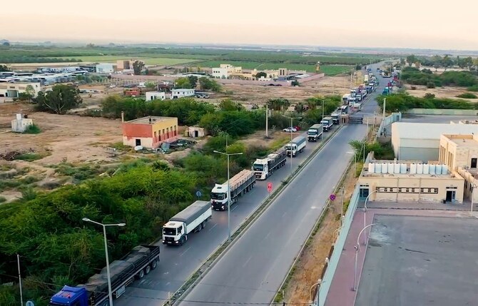 Jordan sends food aid to Gaza residents