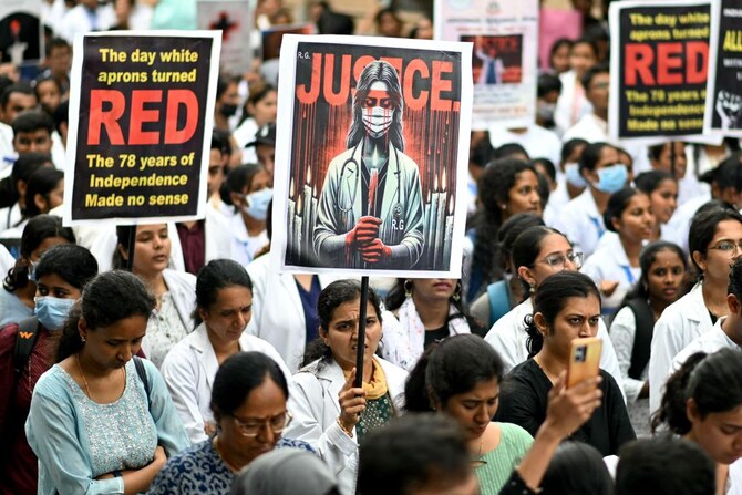 ‘Abuse every day’: Indian female medics speak out after brutal murder