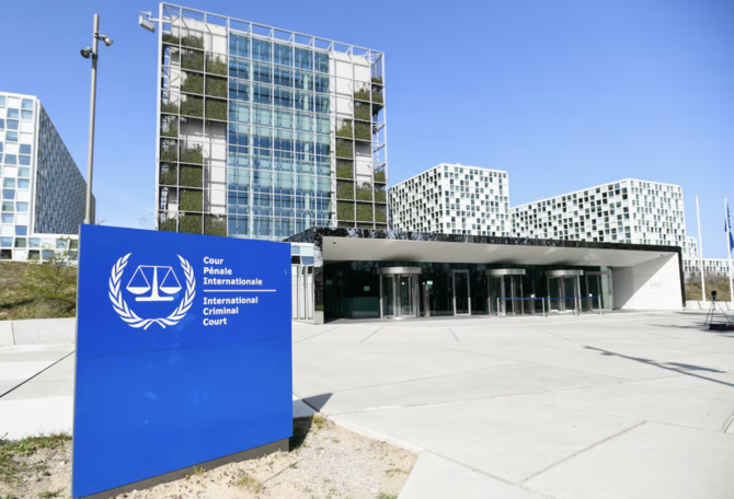 An exterior view of the International Criminal Court in the Hague, Netherlands. (File/Reuters)