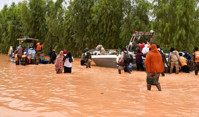 Niger’s capital Niamey surrounded by floodwater