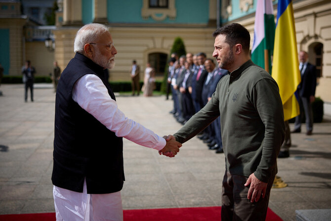 Indian PM Modi meets Ukraine’s Zelensky for talks in wartime Kyiv