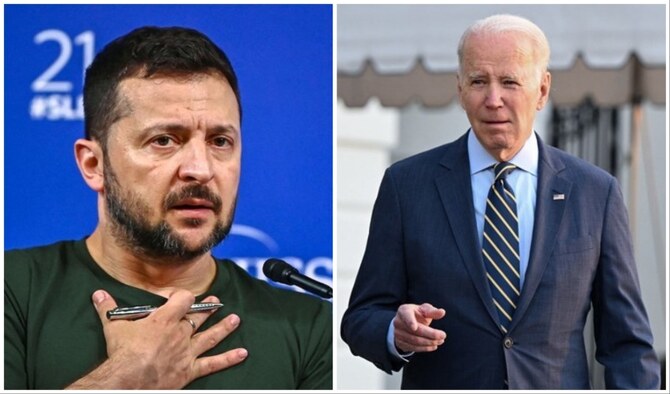 Biden talks with Zelensky, announces new military aid for Kyiv