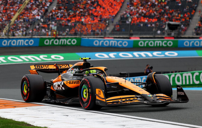 McLaren’s Lando Norris takes pole for Dutch Grand Prix