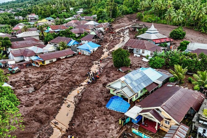 Floods kill 13 in Indonesia’s North Maluku, two injured