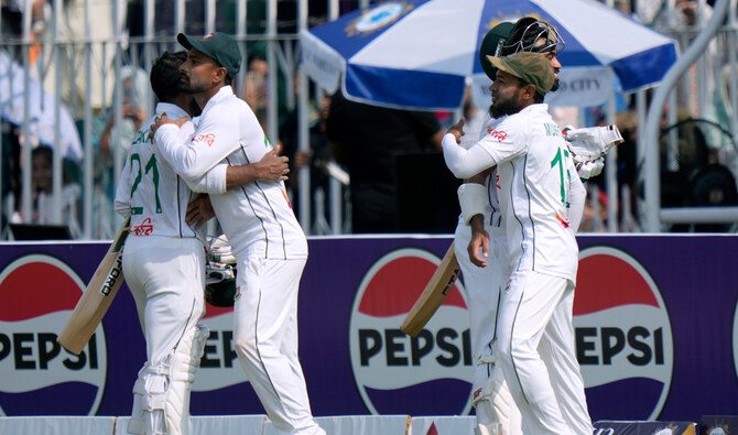 Najmul dedicates Bangladesh’s historic win over Pakistan to protest victims