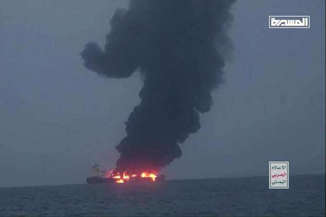 Houthi-struck oil tanker could spill ‘million barrels,’ US warns