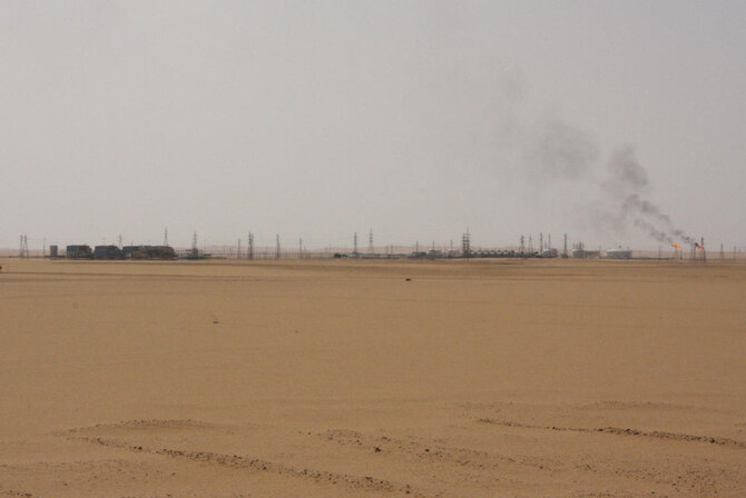 A view shows Sharara oil field near Ubari, Libya. (File/Reuters)