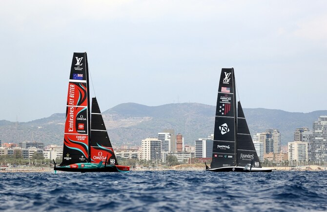 America’s Cup defender New Zealand awaiting stiff challenge in Barcelona