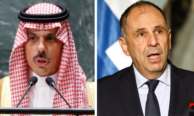 Saudi, Greek foreign ministers discuss cooperation