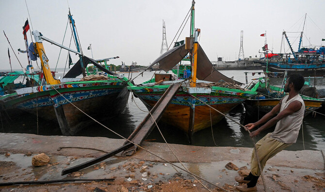 Pakistan says potential cyclone over Arabian Sea expected to emerge along Sindh coast tonight