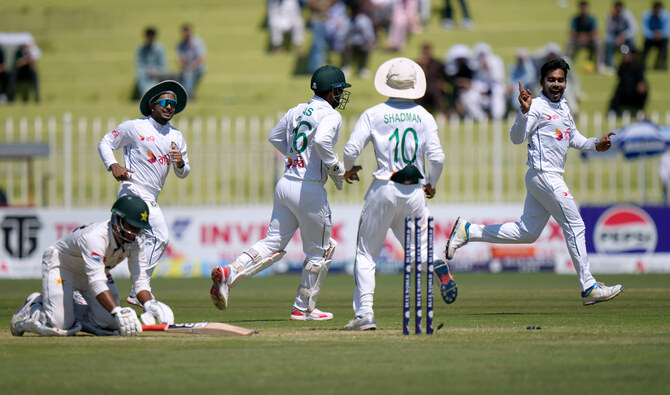 Mehidy’s five wickets give Bangladesh second Test edge over Pakistan