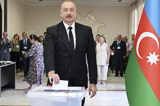 Azerbaijan’s ruling party on course for one-seat majority in election, exit poll says