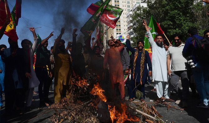 Pakistan government says dialogue possible if ex-PM Khan’s party apologizes for May 9 riots