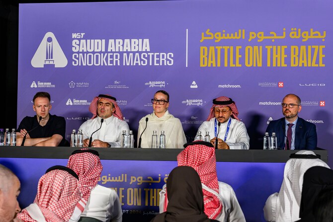 ‘Best event on tour’: Ronnie O’Sullivan praises Saudi Arabia Snooker Masters