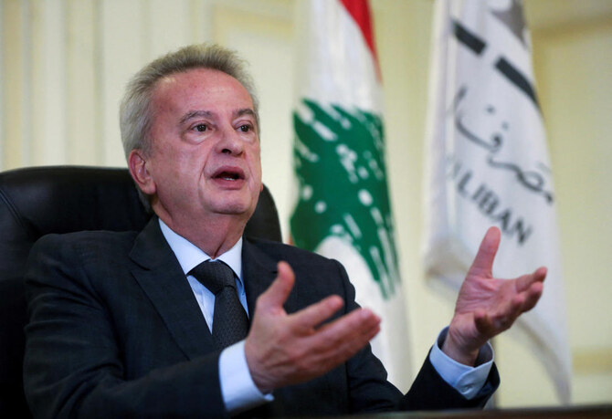 Lebanon former central bank governor Riad Salameh arrested, judicial source says