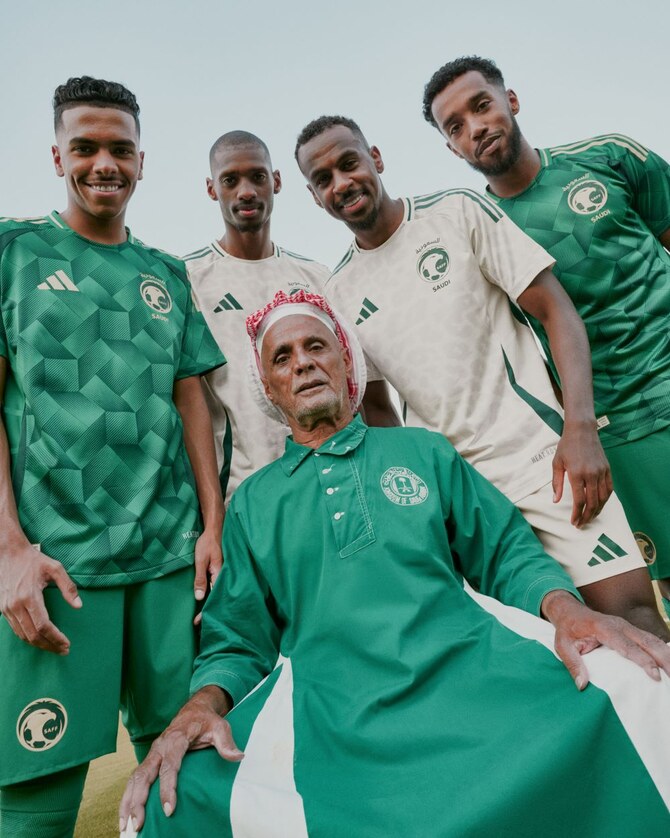 Adidas unveils Saudi Arabian Football National Team jerseys