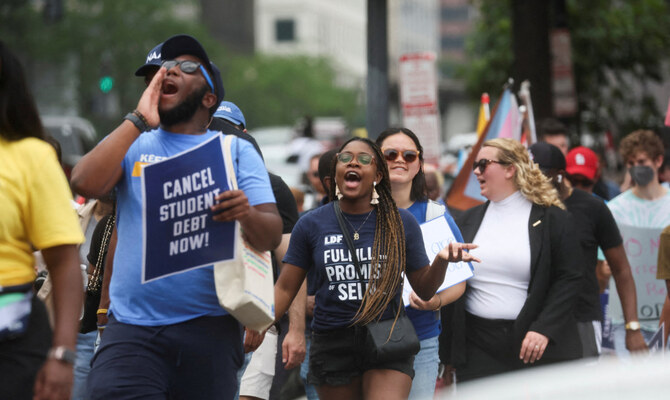 Republican-led US states sue over new Biden student debt relief plan