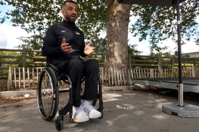 War at home is taking its toll on the only Palestinian athlete at the Paralympic Games