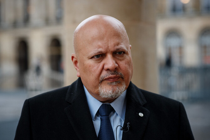 International Criminal Court Prosecutor Karim Khan. (File/AFP)