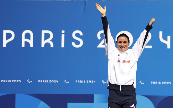 British cycling star Sarah Storey wins her 19th Paralympic gold