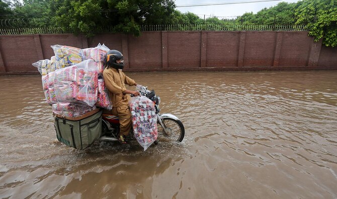 Pakistan monsoon death toll nears 350 as more rains lash parts of country