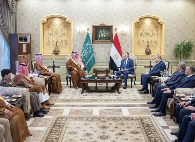 Saudi interior minister arrives in Egypt on official visit