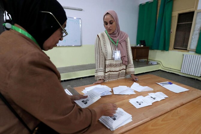 Algerian candidate Hassani Cherif’s campaign says it recorded election violations