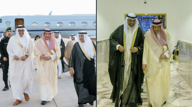 Bahraini, Kuwaiti FMs arrive in Riyadh for GCC meeting