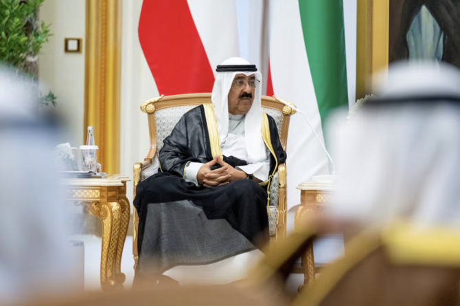 Kuwait’s Emir Sheikh Meshal Al-Ahmad Al-Sabah. (File/Reuters)