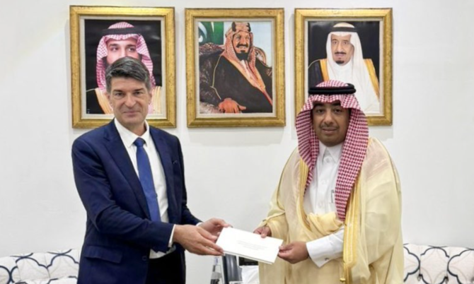 Patrick Maisonnave, France’s new ambassador to Saudi Arabia