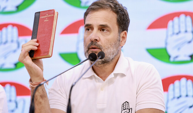 Modi’s top rival Rahul Gandhi denounces ‘ideological war’ in India